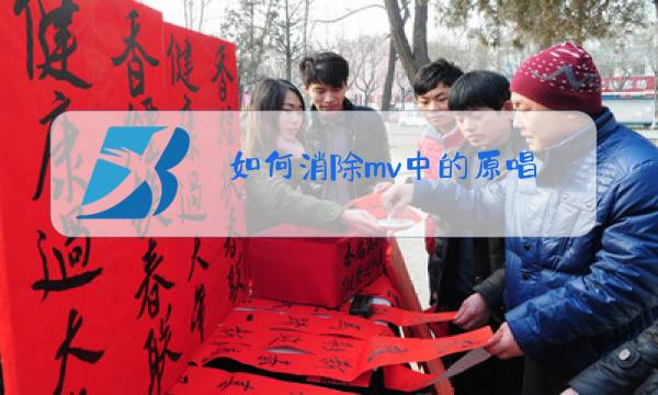 如何消除mv中的原唱图片