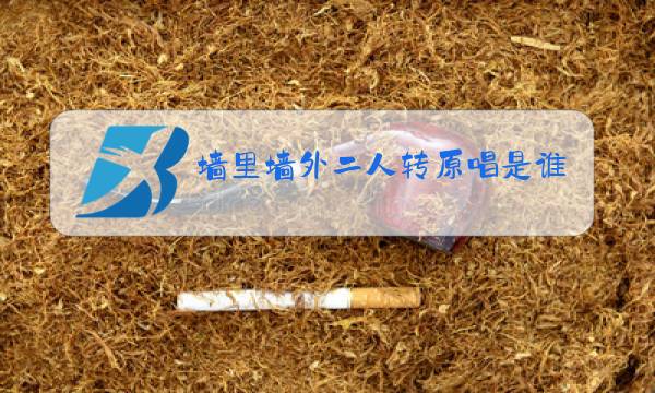 墙里墙外二人转原唱是谁图片