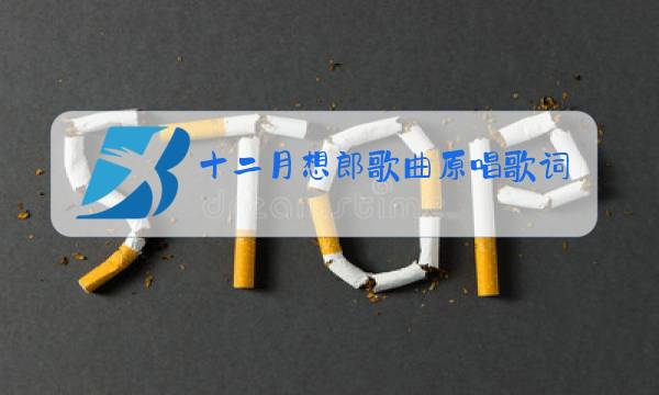 十二月想郎歌曲原唱歌词图片