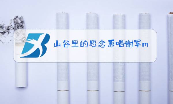 山谷里的思念原唱谢军mp3图片