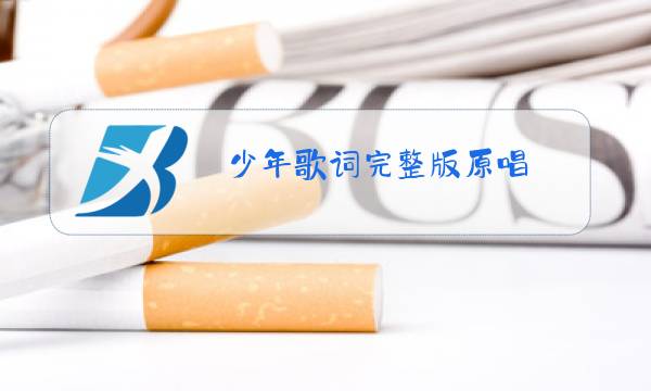少年歌词完整版原唱图片