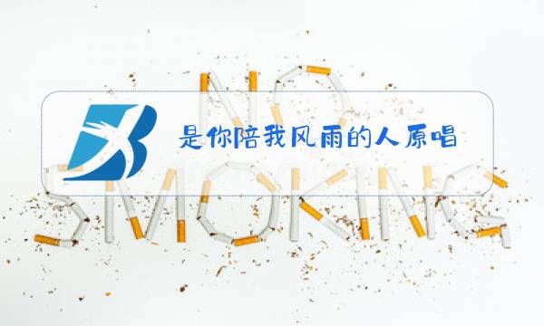 是你陪我风雨的人原唱图片