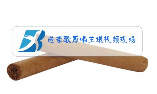送亲歌原唱王琪视频现场版图片