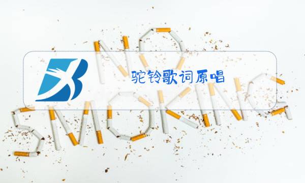 驼铃歌词原唱图片