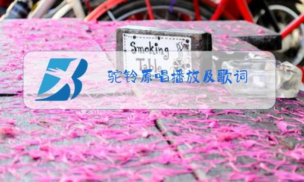 驼铃原唱播放及歌词图片