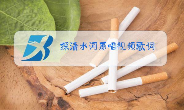 探清水河原唱视频歌词图片