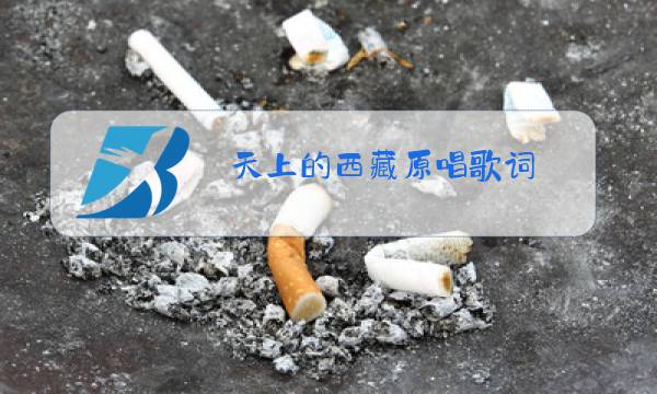 天上的西藏原唱歌词图片
