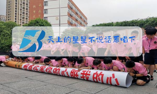 天上的星星不说话原唱下载图片