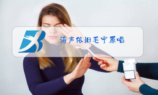 涛声依旧毛宁原唱图片