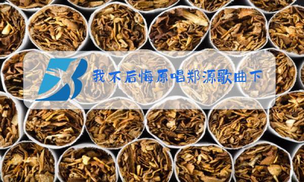 我不后悔原唱郑源歌曲下载图片