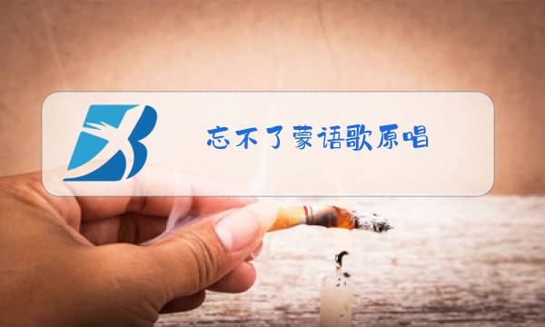 忘不了蒙语歌原唱图片