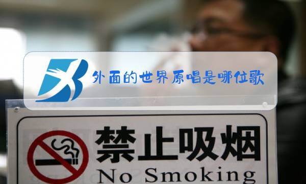 外面的世界原唱是哪位歌手图片