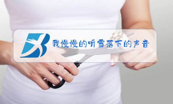 我慢慢的听雪落下的声音原唱图片