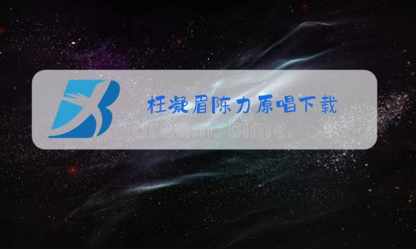 枉凝眉陈力原唱下载图片