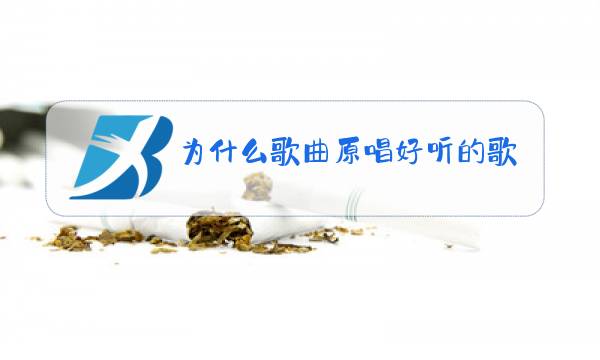 为什么歌曲原唱好听的歌词图片