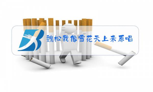 魏松我像雪花天上来原唱图片