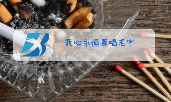 我心永恒原唱毛宁图片