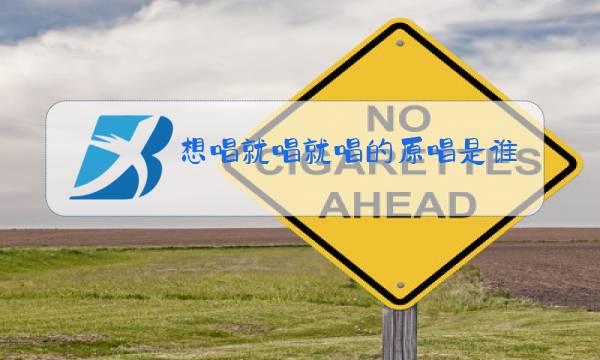 想唱就唱就唱的原唱是谁图片
