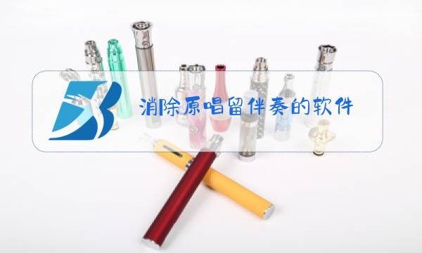 消除原唱留伴奏的软件图片