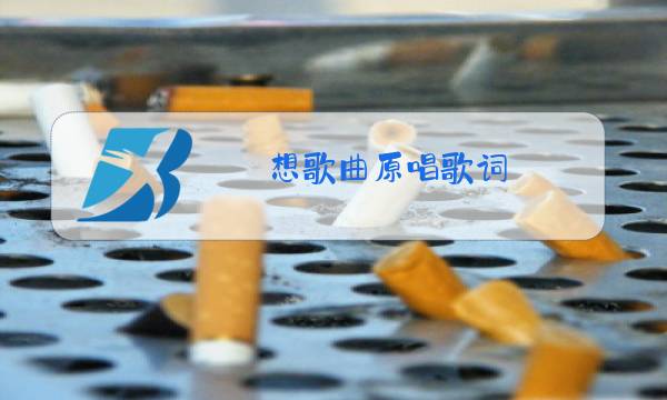 想歌曲原唱歌词图片