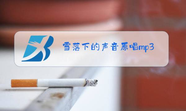 雪落下的声音原唱mp3图片