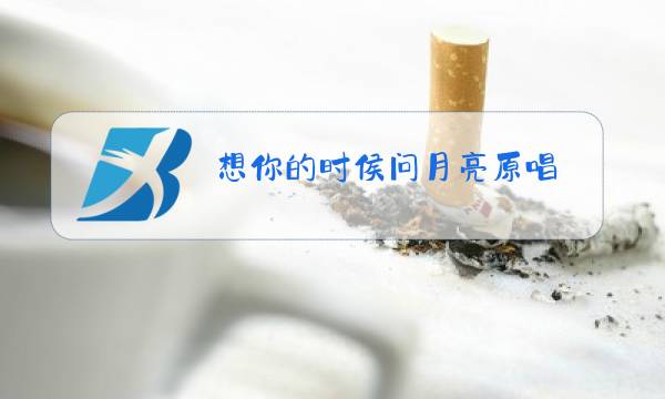 想你的时侯问月亮原唱图片