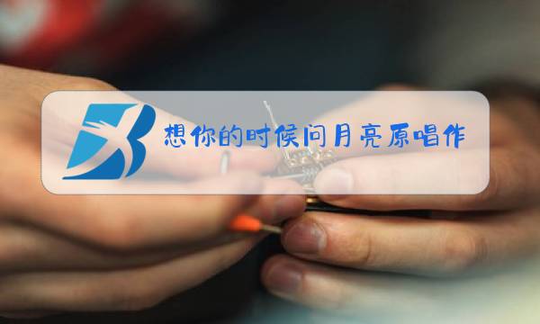 想你的时候问月亮原唱作者是哪个图片