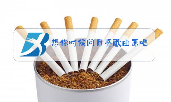 想你时候问月亮歌曲原唱歌谱西瓜视频图片