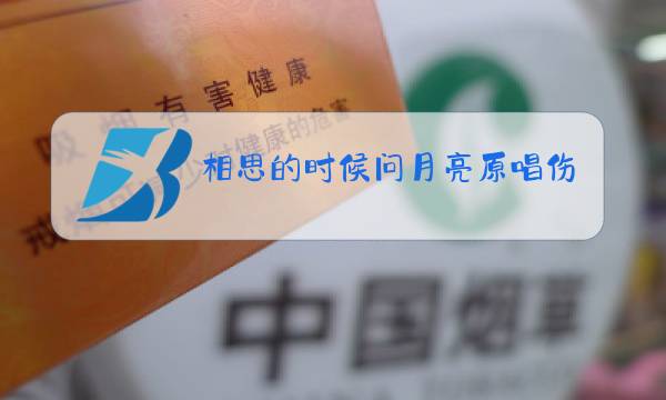 相思的时候问月亮原唱伤感图片