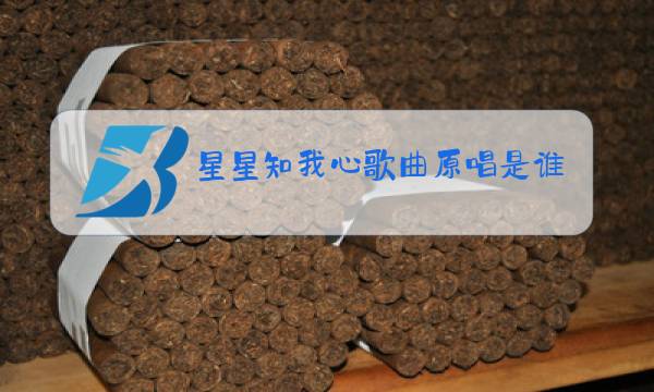 星星知我心歌曲原唱是谁?图片