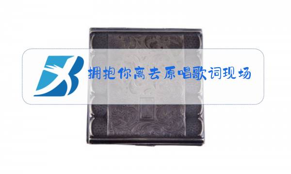 拥抱你离去原唱歌词现场版图片