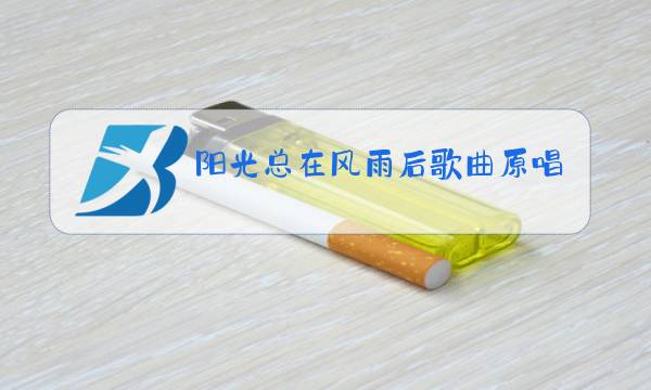 阳光总在风雨后歌曲原唱歌词图片