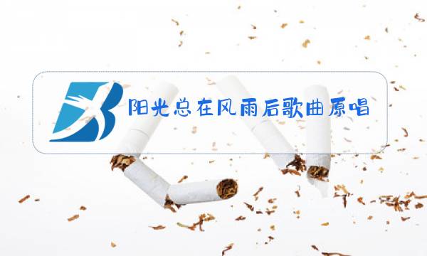 阳光总在风雨后歌曲原唱阳光总在风雨后简谱图片