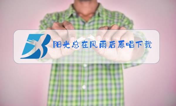 阳光总在风雨后原唱下载图片