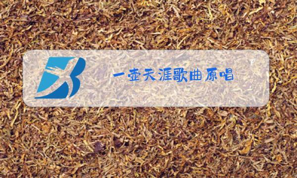一壶天涯歌曲原唱图片