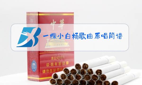 一棵小白杨歌曲原唱简谱图片