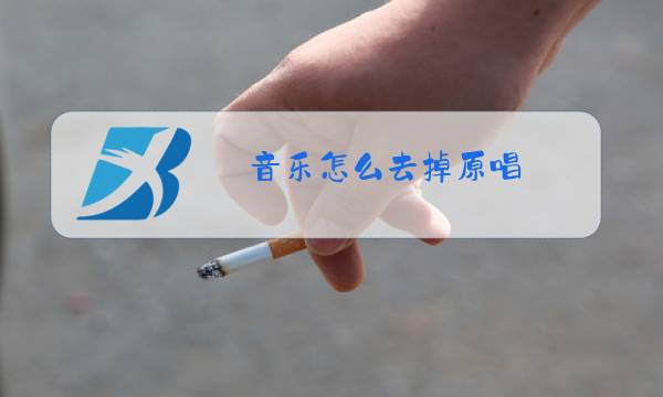 音乐怎么去掉原唱图片