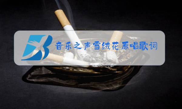 音乐之声雪绒花原唱歌词图片