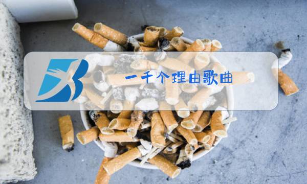 一千个理由歌曲,原唱图片