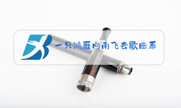 一只鸿雁向南飞去歌曲原唱图片