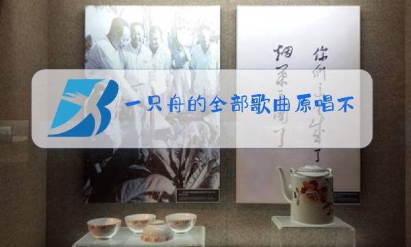 一只舟的全部歌曲原唱不是每个人都能等图片