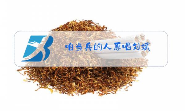 咱当兵的人原唱刘斌图片
