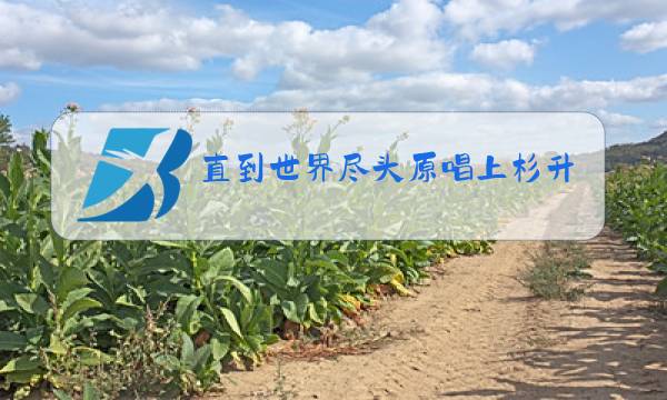 直到世界尽头原唱上杉升图片