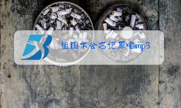 祖国不会忘记原唱mp3图片