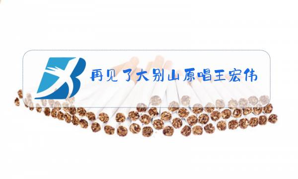 再见了大别山原唱王宏伟图片