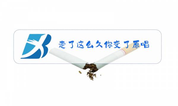 走了这么久你变了原唱图片
