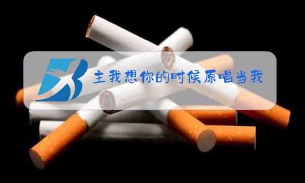 主我想你的时候原唱当我想你的图片