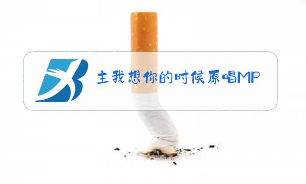 主我想你的时候原唱MP3图片