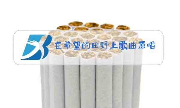 在希望的田野上歌曲原唱歌词简谱图片