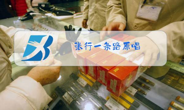 张行一条路原唱图片